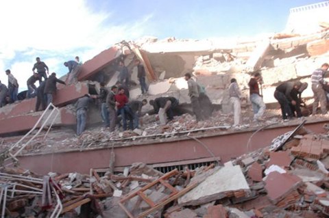 Van'da büyük deprem 4