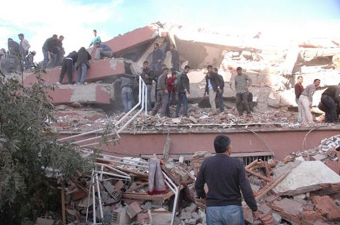 Van'da büyük deprem 7