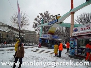 Malatya'nın kar manzaraları‏ 4