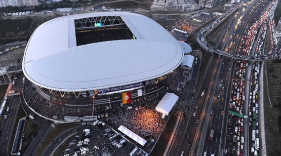Türk Telekom Arena Stadı böyle coşku görmedi 2