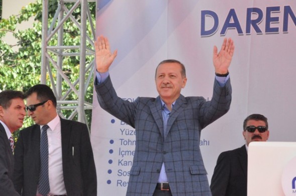 Başbakan Erdoğan Darendede 2