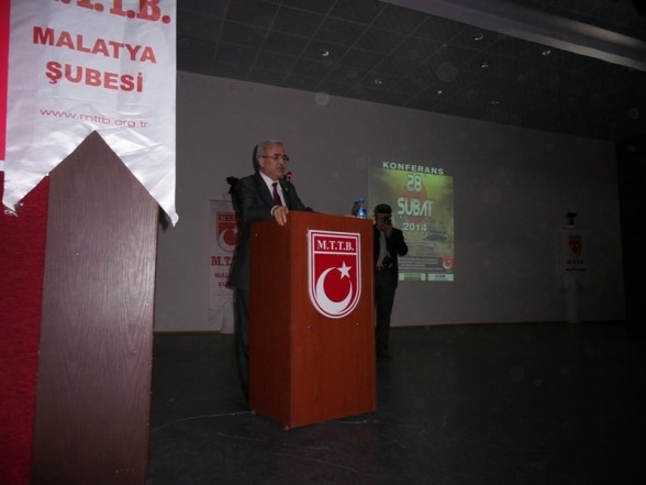 Malatya’da ''28 Şubat'' Konferansı 15