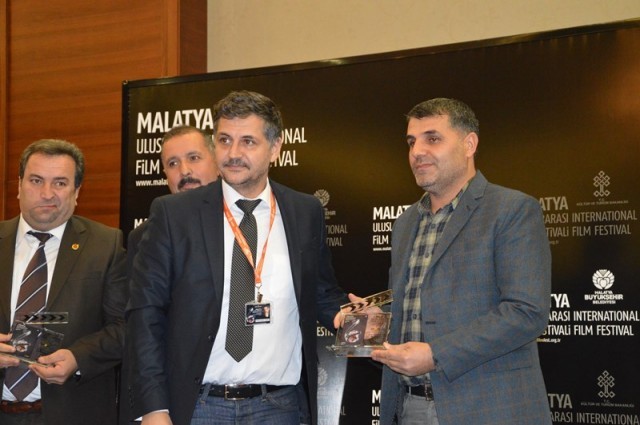 6. Malatya Uluslararası Film Festivalinin Sponsorlarına Plaket verildi 50