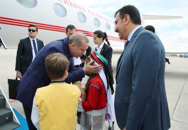 Cumhurbaşkanı Erdoğan’a Malatya’da Sevgi Seli 1