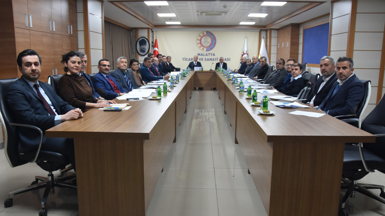 Malatya TSO’da 2023-2026 Dönemi Stratejik Plan paydaş toplantısı düzenlendi