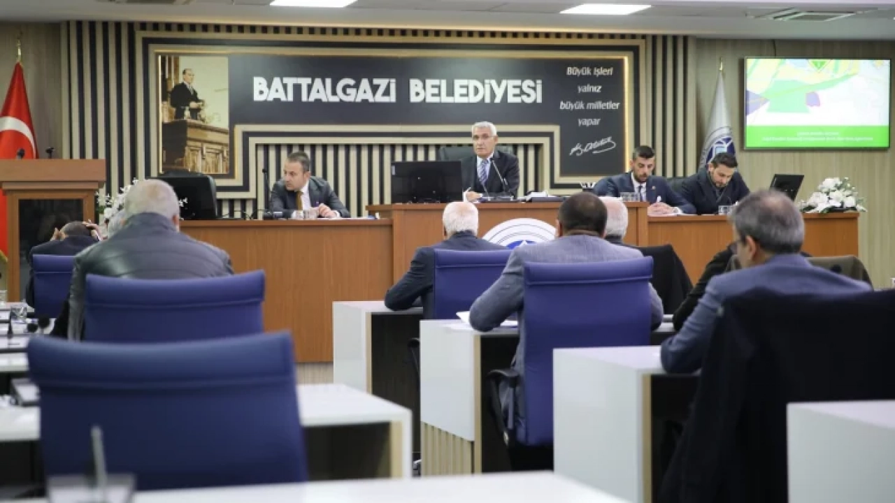 Battalgazi Belediye Meclisi, 21 Gündem Maddesini Görüştü
