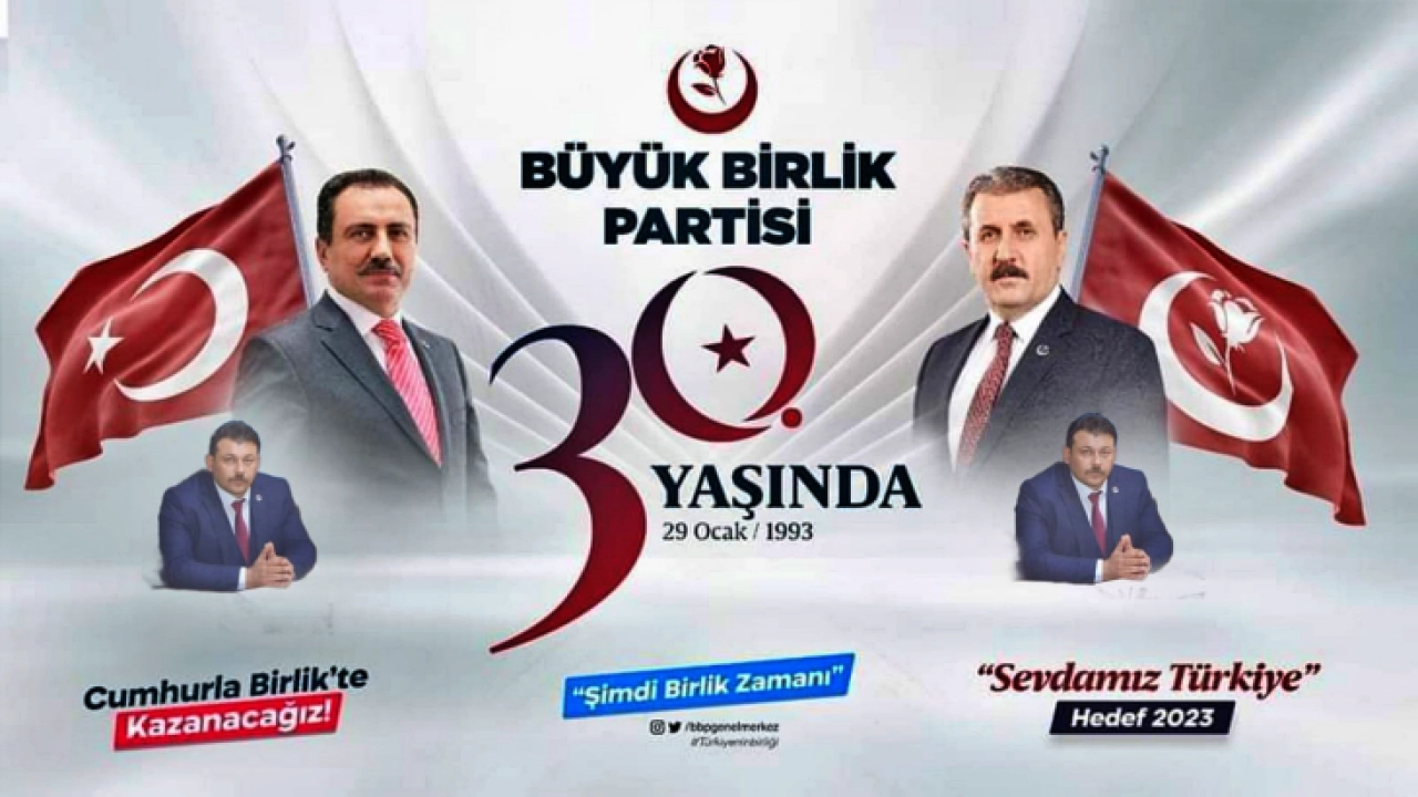Muhsin Yazıcıoğlu'nun 'emaneti' Büyük Birlik Partisi 30 yaşında