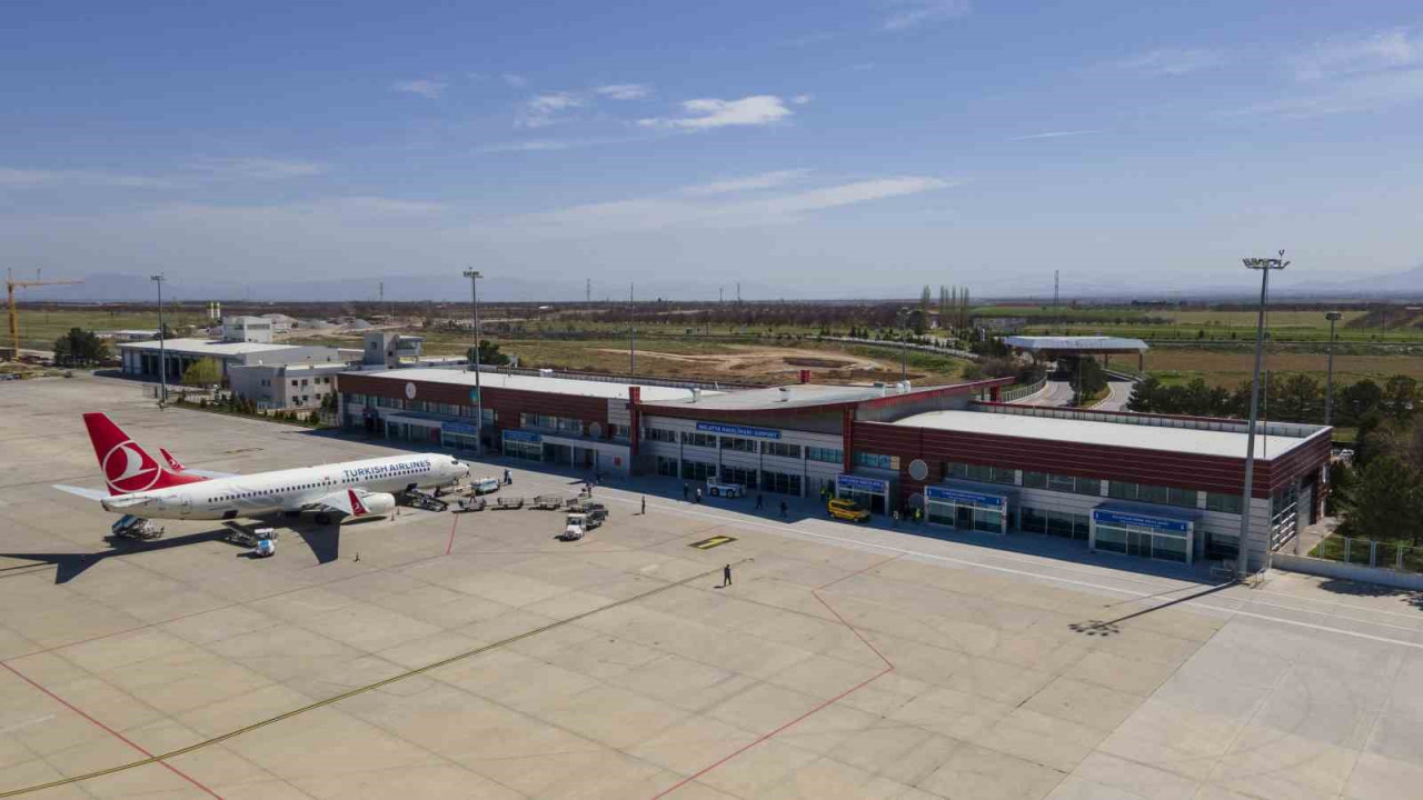 Malatya Havalimanı'ndan Mayıs ayında 76 bin 815 yolcu uçtu