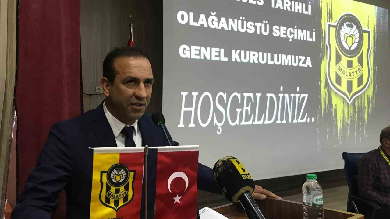 Yeni Malatyaspor'da Adil Gevrek yeniden başkan