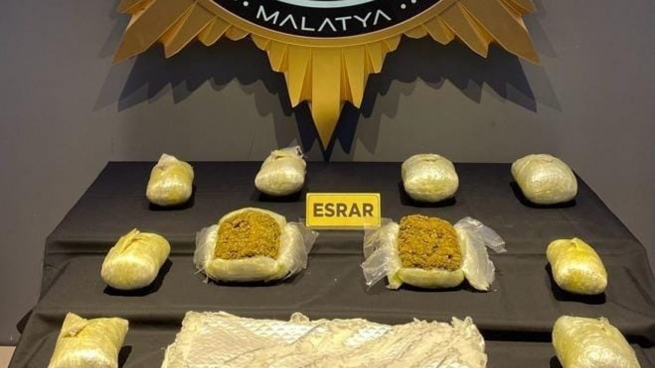 Malatya'da uyuşturucu operasyonunda 2 tutuklama