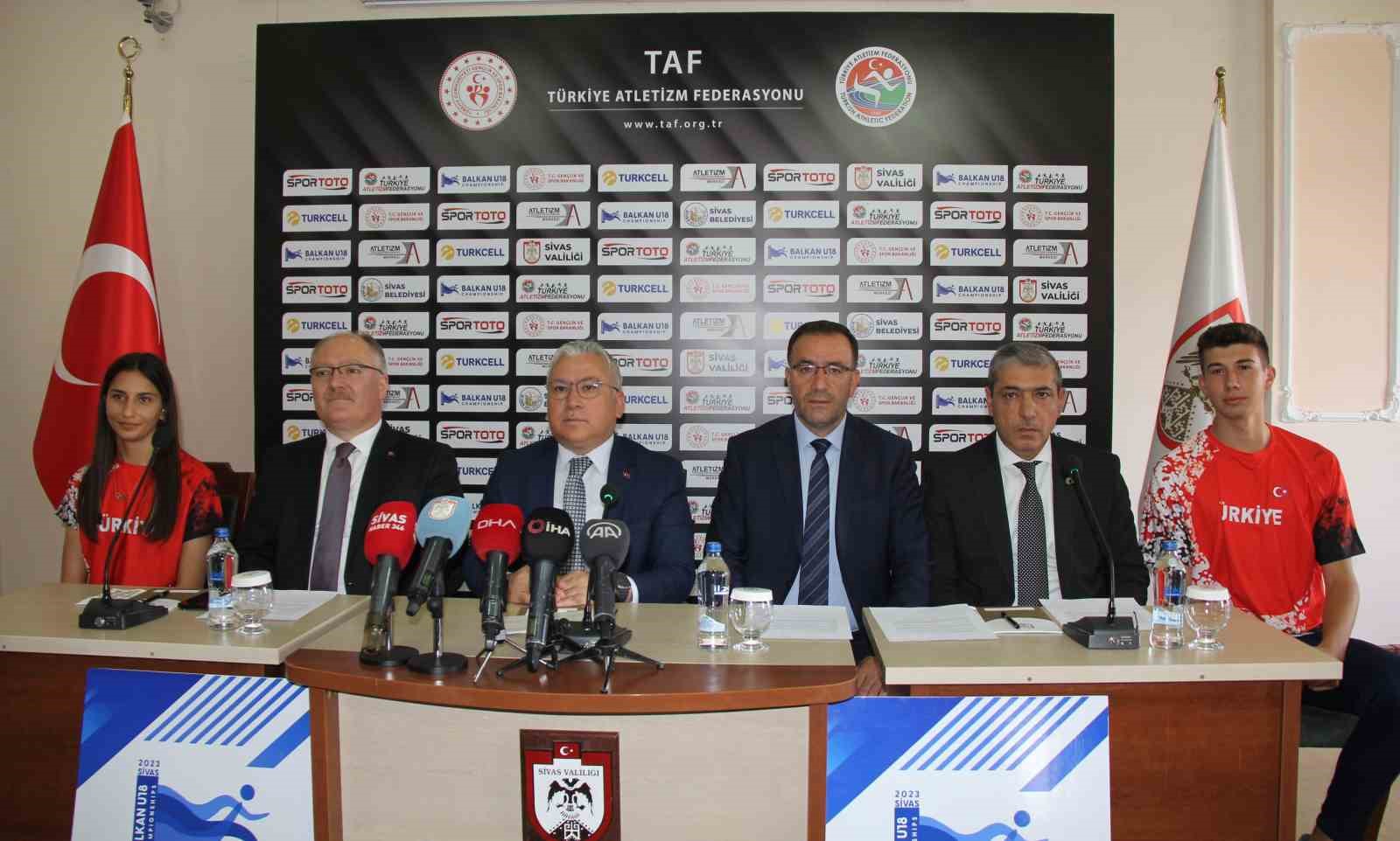 Sivas, Balkan U18 Atletizm Şampiyonası’nda Ev Sahibi Olacak