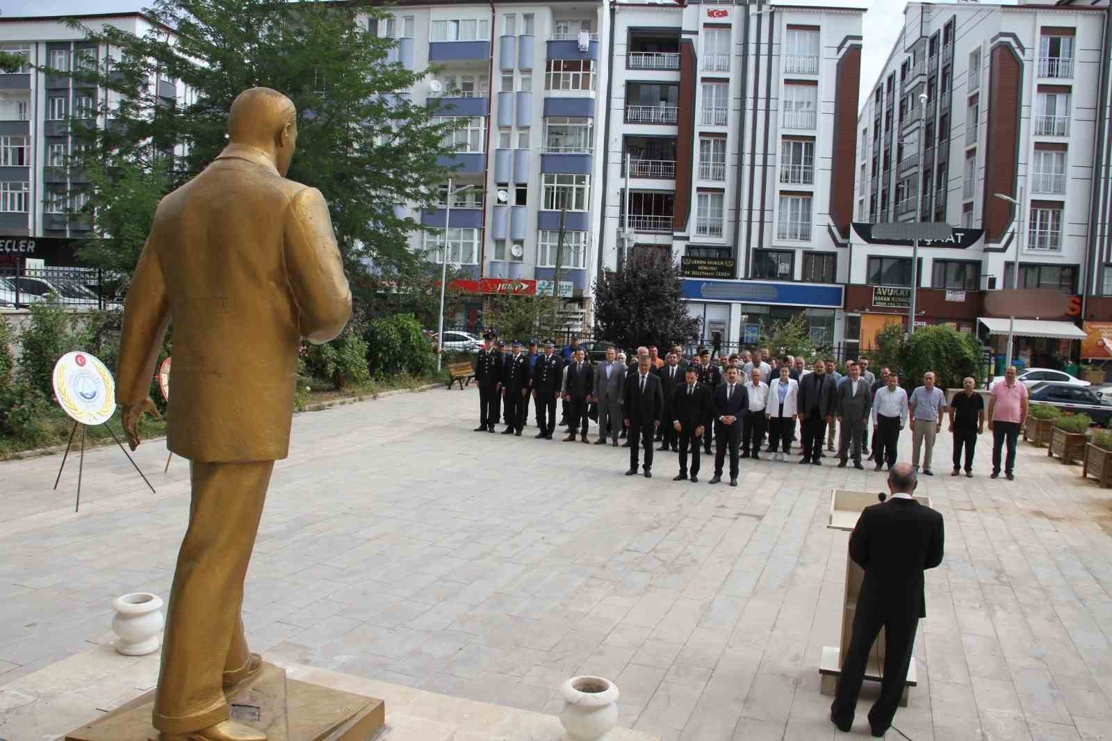 Büyük Önder Atatürk'ün Suşehri’ne Gelişinin 104. Yılı Törenle Kutlandı