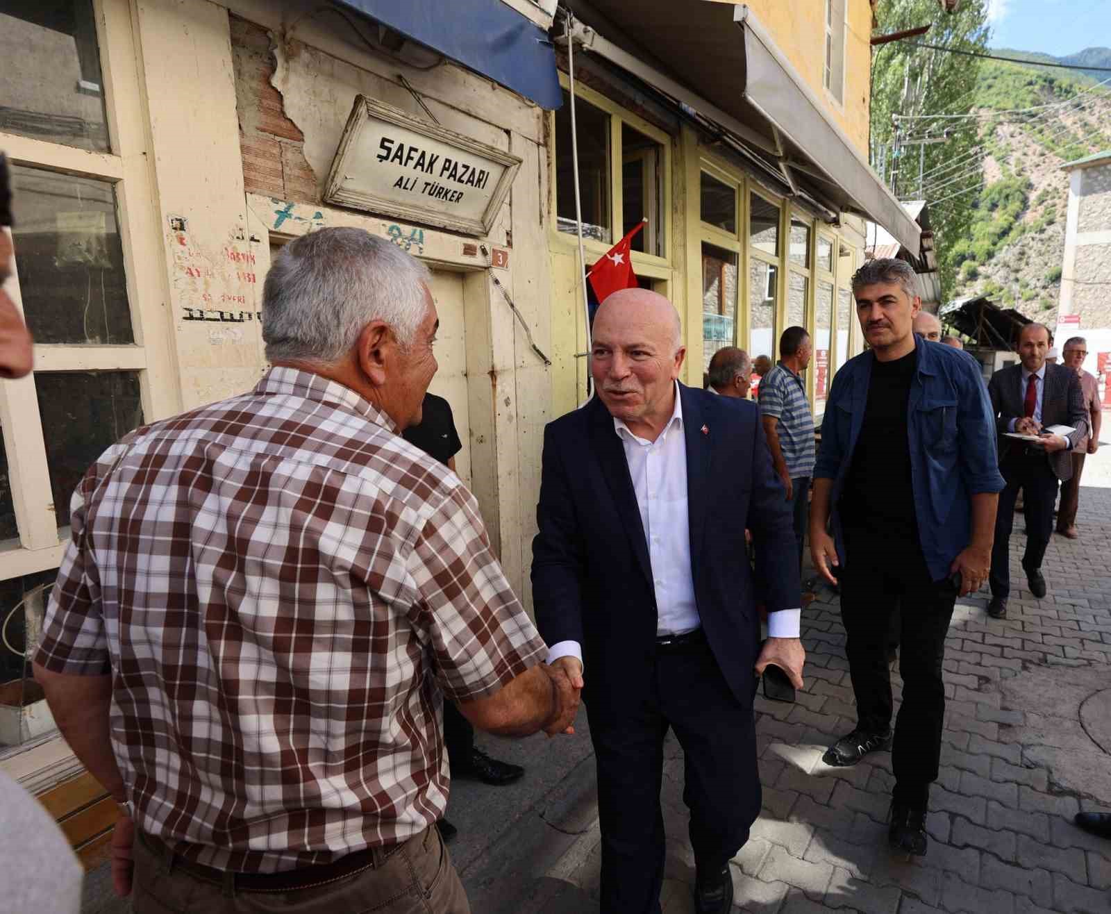 Başkan Sekmen’den İspir Buluşması