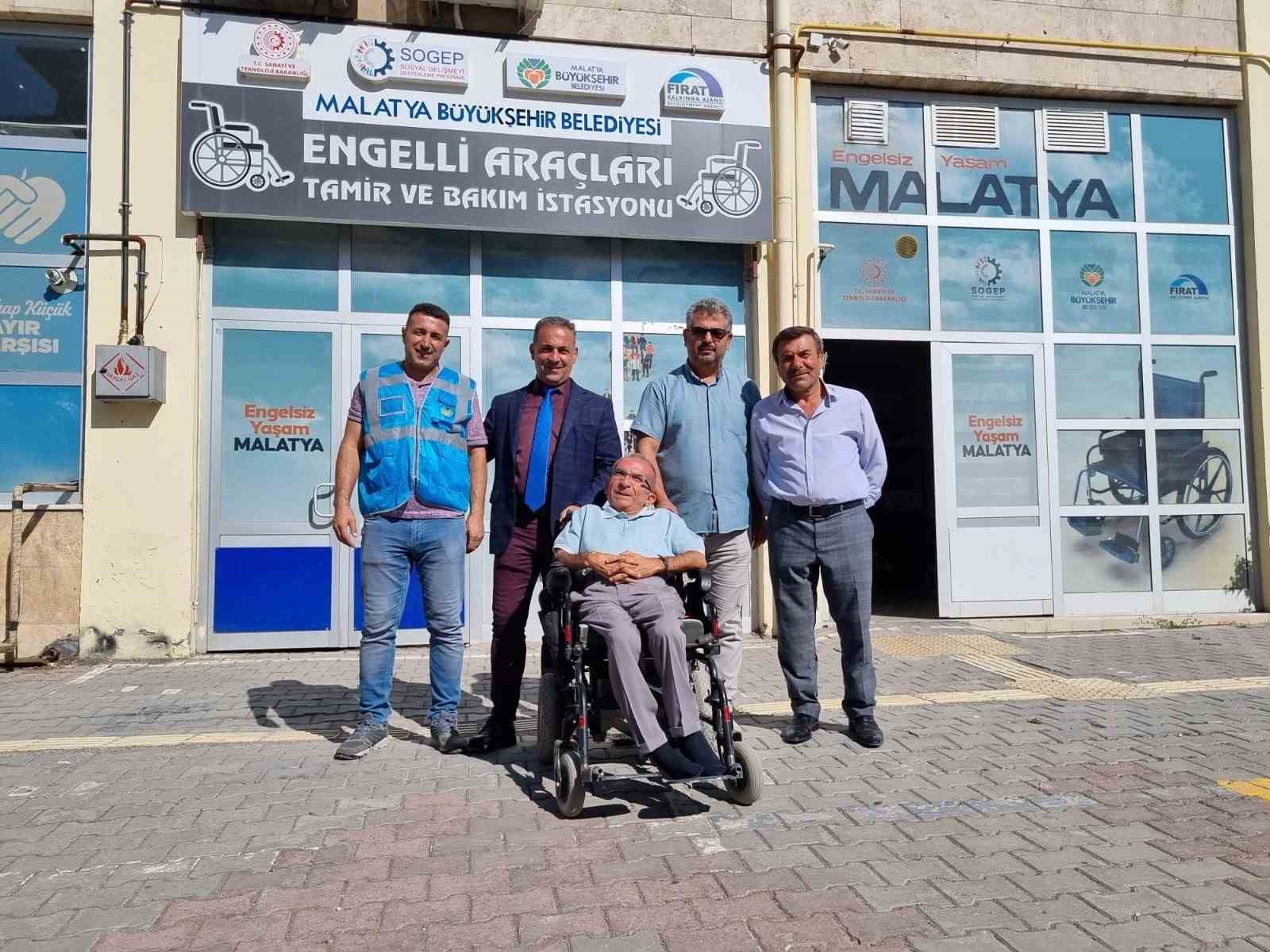 Malatya’da Ödüllü Engelli Araç Tamir Atölyesi Hizmetlerine Devam Ediyor