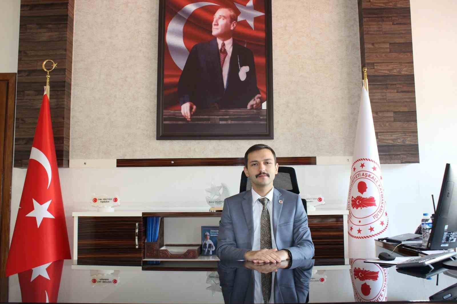 Aşkale Kaymakamı Emre Oğuztürk Göreve Başladı