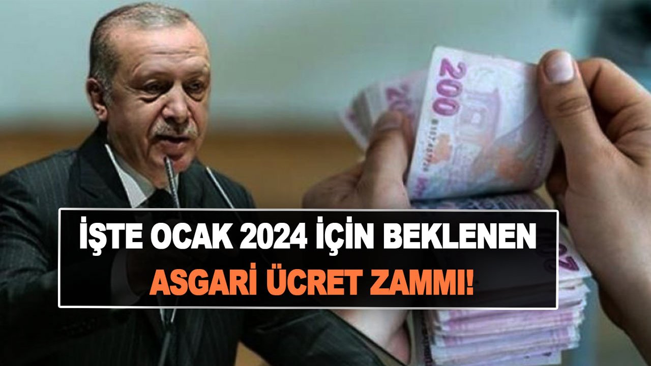 Canlı yayında asgari ücret açıklaması dudak uçuklattı! İşte Ocak 2024 için beklenen asgari ücret zammı