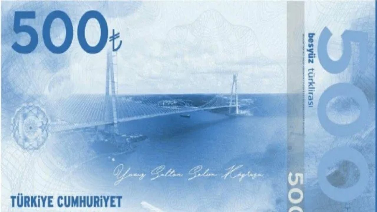 Yeni banknotlar göz kamaştırdı! Renkleri, tasarımı mest etti! 500 TL'lik yeni kâğıt paralar...