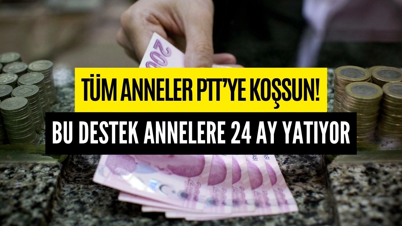 1,2,3 Çocuklu Annelere Müjde! Başvuru Yapana Tam 2 Yıl Her Ay Sosyal Yardım Parası Yatırılacak