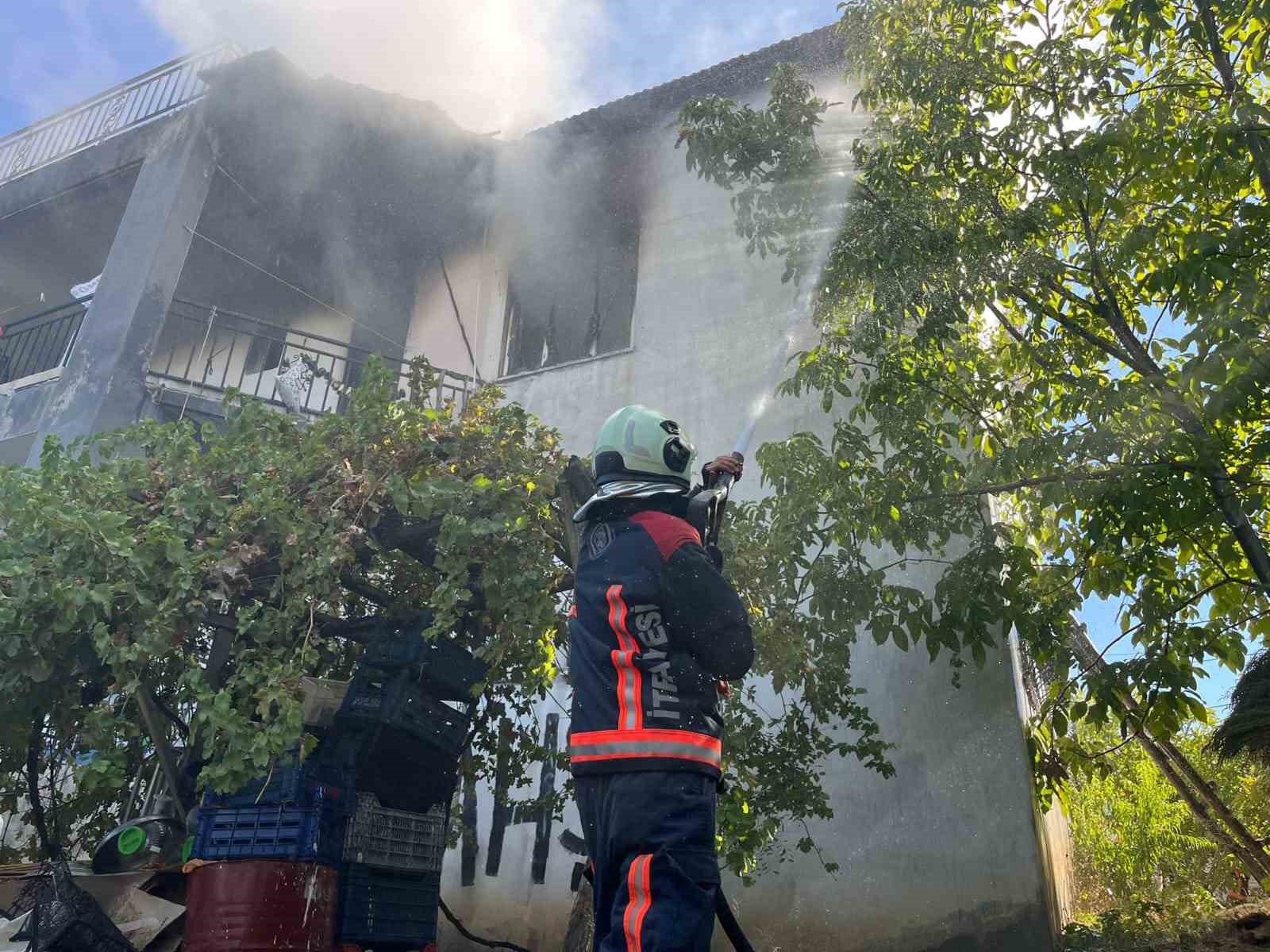 Malatya’da Evde Yangın Çıktı