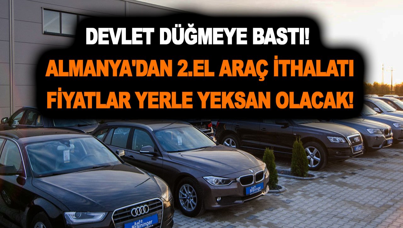 Yurt dışından 2. el otomobil ithalatı müjdesi geldi mi? Gündemi sarsan iddia! Golf 400 bin TL'ye satılacak!