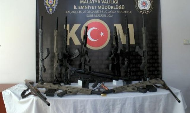 Malatya’da Silah Ve Kaçakçılık Operasyonu Yapıldı: 5 Gözaltı