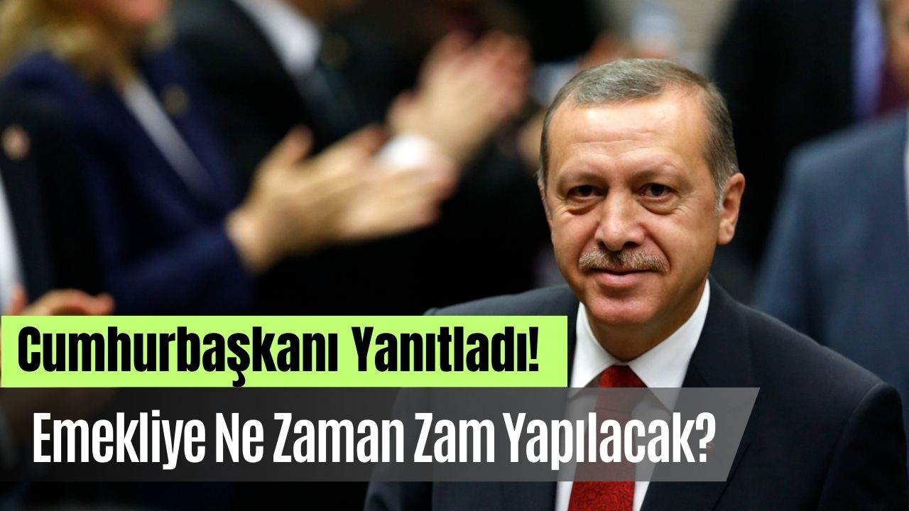 Cumhurbaşkanı Erdoğan Emekli Maaşına Yapılacak Zammın Tarihini Bizzat Açıkladı!