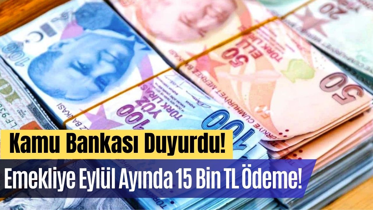 Vakıfbank Eylül Ayı Emekli Promosyon Kampanyası! 7 Gün İçinde Emekliye 15 Bin Lira Ödeme Yapılacak