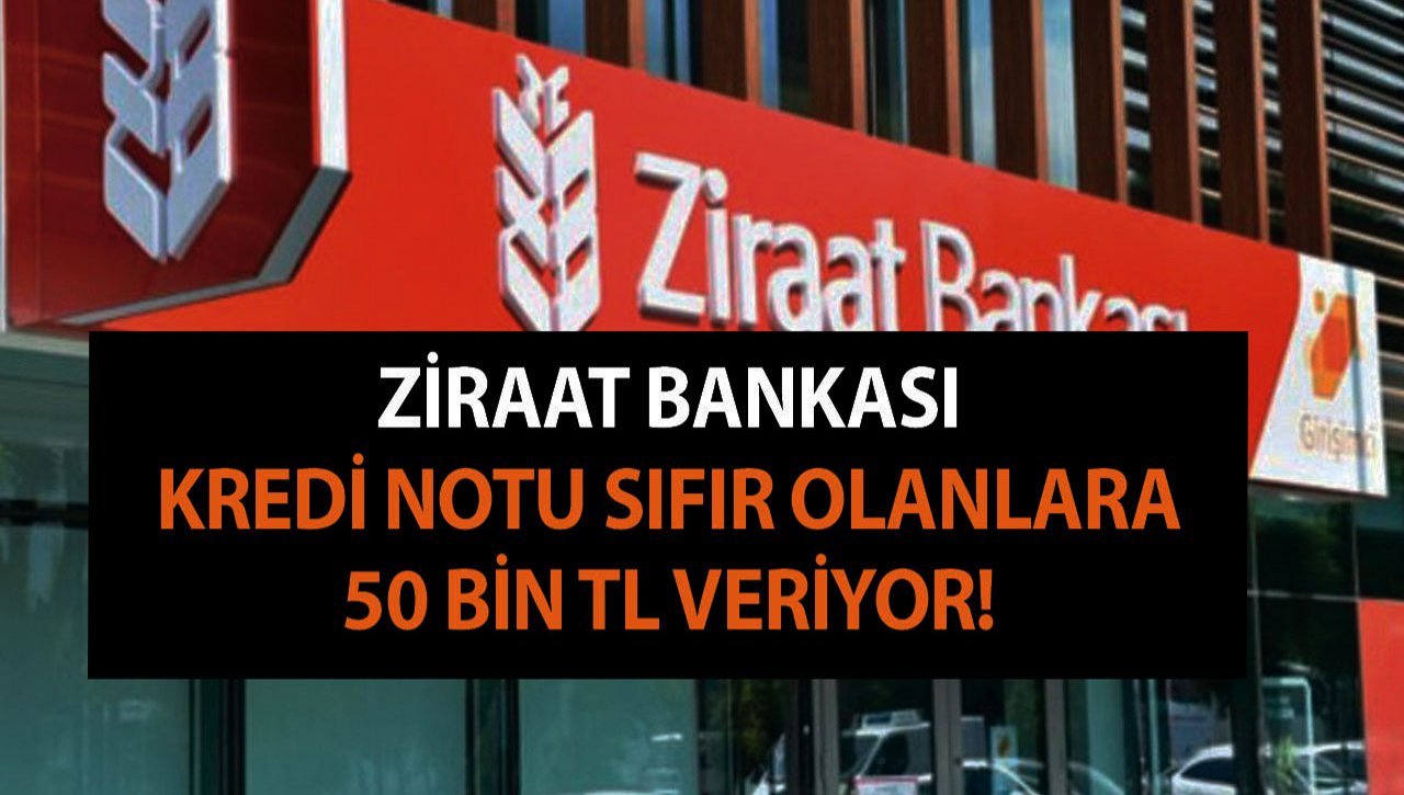 Kredi notu sıfır olan, kara listede olan vatandaşlara müjde! 50.000 TL şipşak veriliyor!