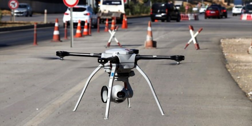 Bitlis’te Dron Eşliğinde Trafik Denetlendi