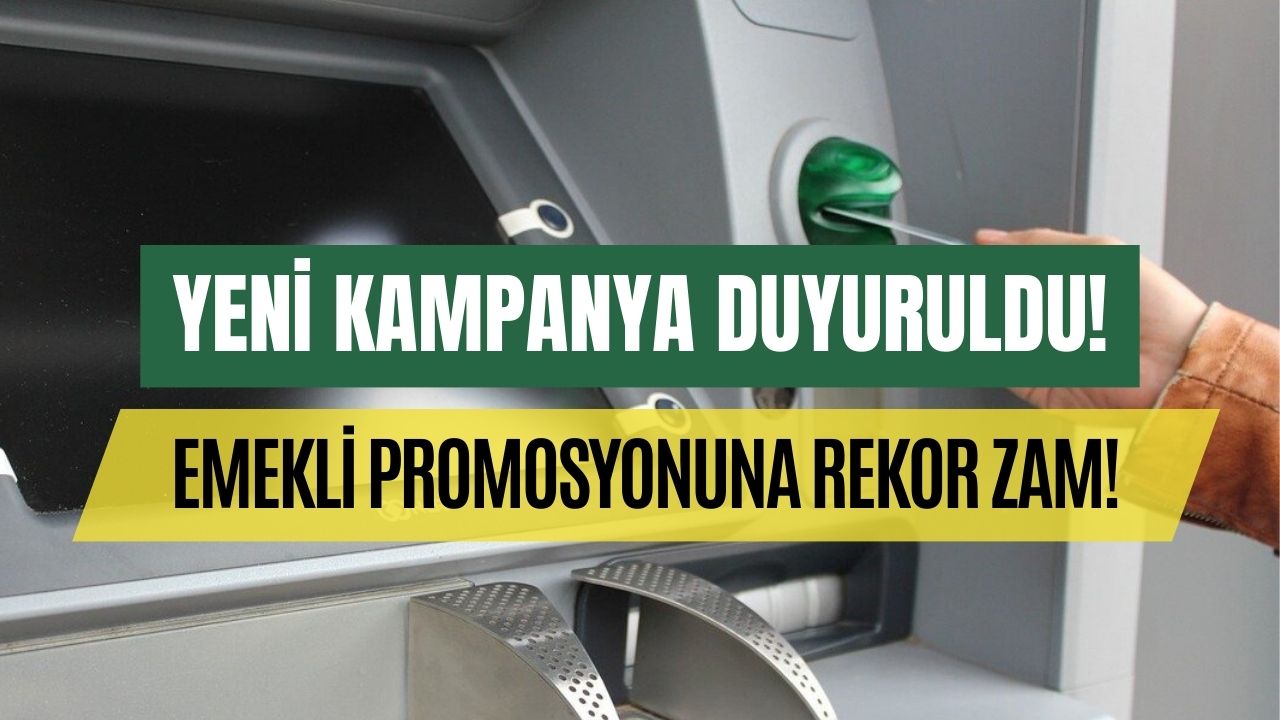 Yeni Emekli Promosyon Kampanyasıyla Rekor Kırdı! 3 Gün İçinde Başvuran Emekliye 22 Bin Lira Trink Ödeme!