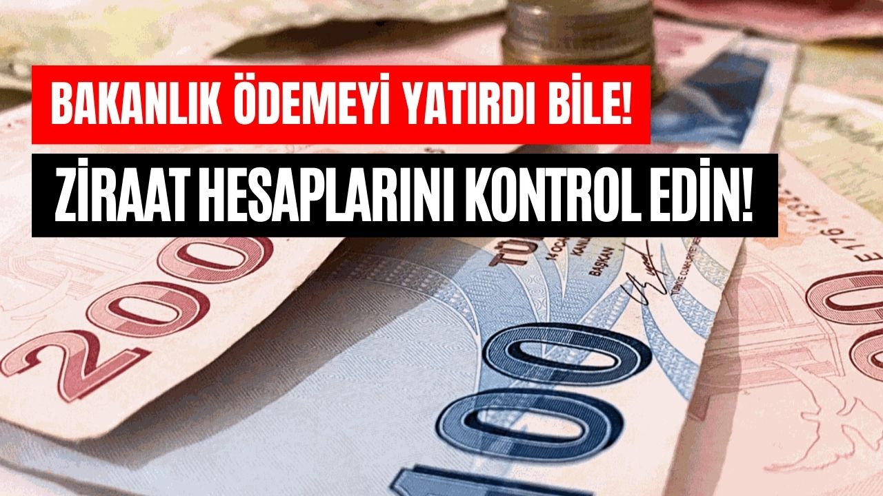 728 Milyon Liralık Avans Ödemesi Ziraat Hesaplarına Yatırıldı! Bakan Bizzat Kendisi Duyurdu