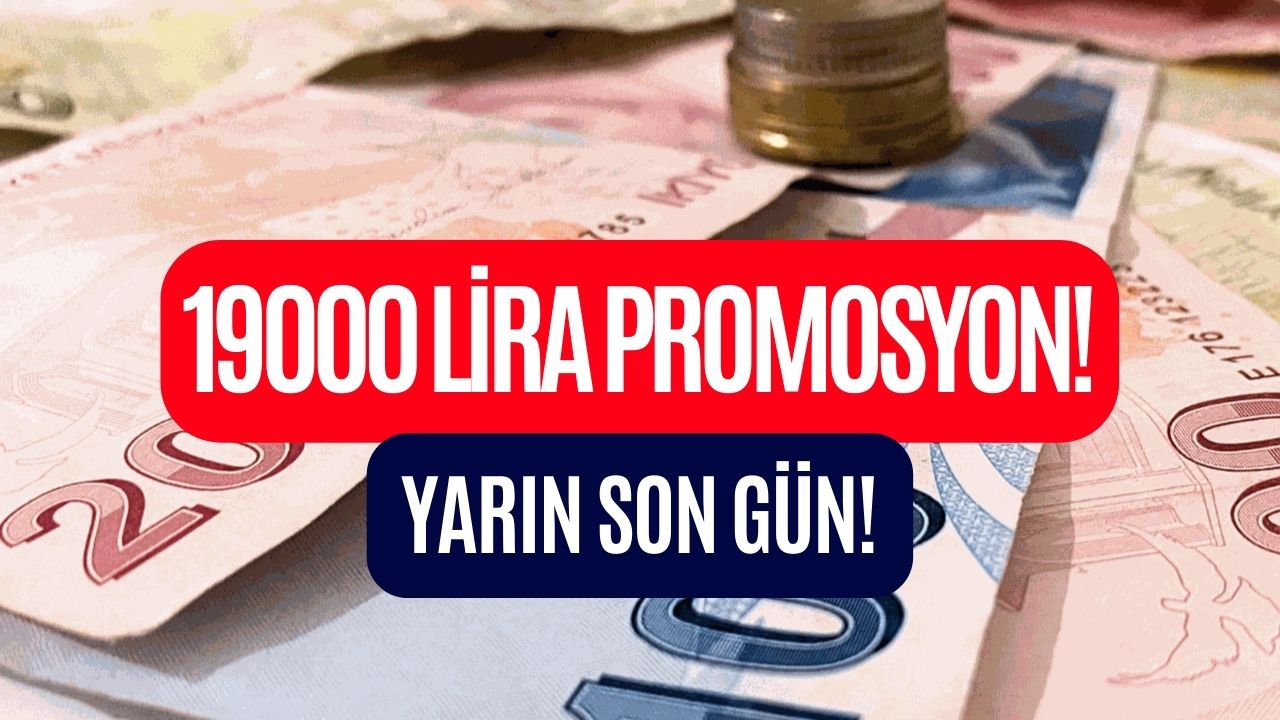 Yarın Saat 17'de Sona Erecek! Başvurana 19 Bin Lira Emekli Promosyonu O Bankada!