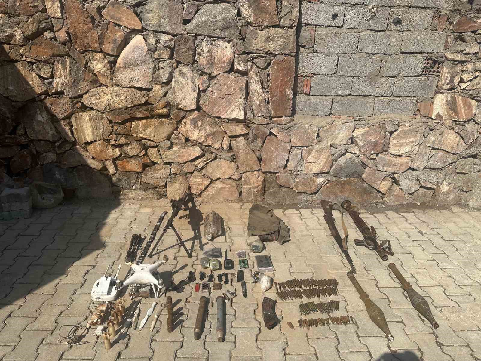 Bitlis’te Terör Yönelik Operasyon, Çok Sayıda Mühimmat Ele Geçirildi