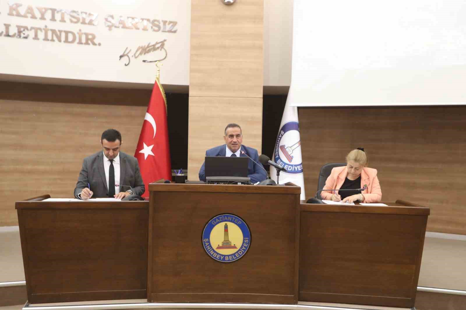 Şahinbey Belediyesi Ekim Ayı Meclis Toplantısı Düzenlendi