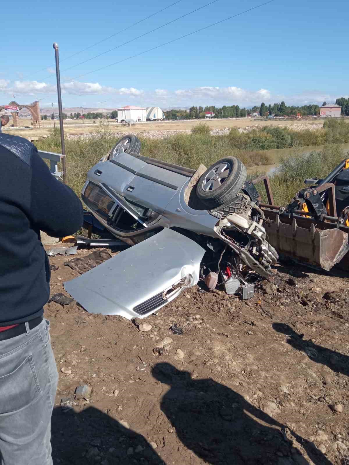 Muş’ta Feci Kaza Otomobil Takla Attı: 2 Ölü