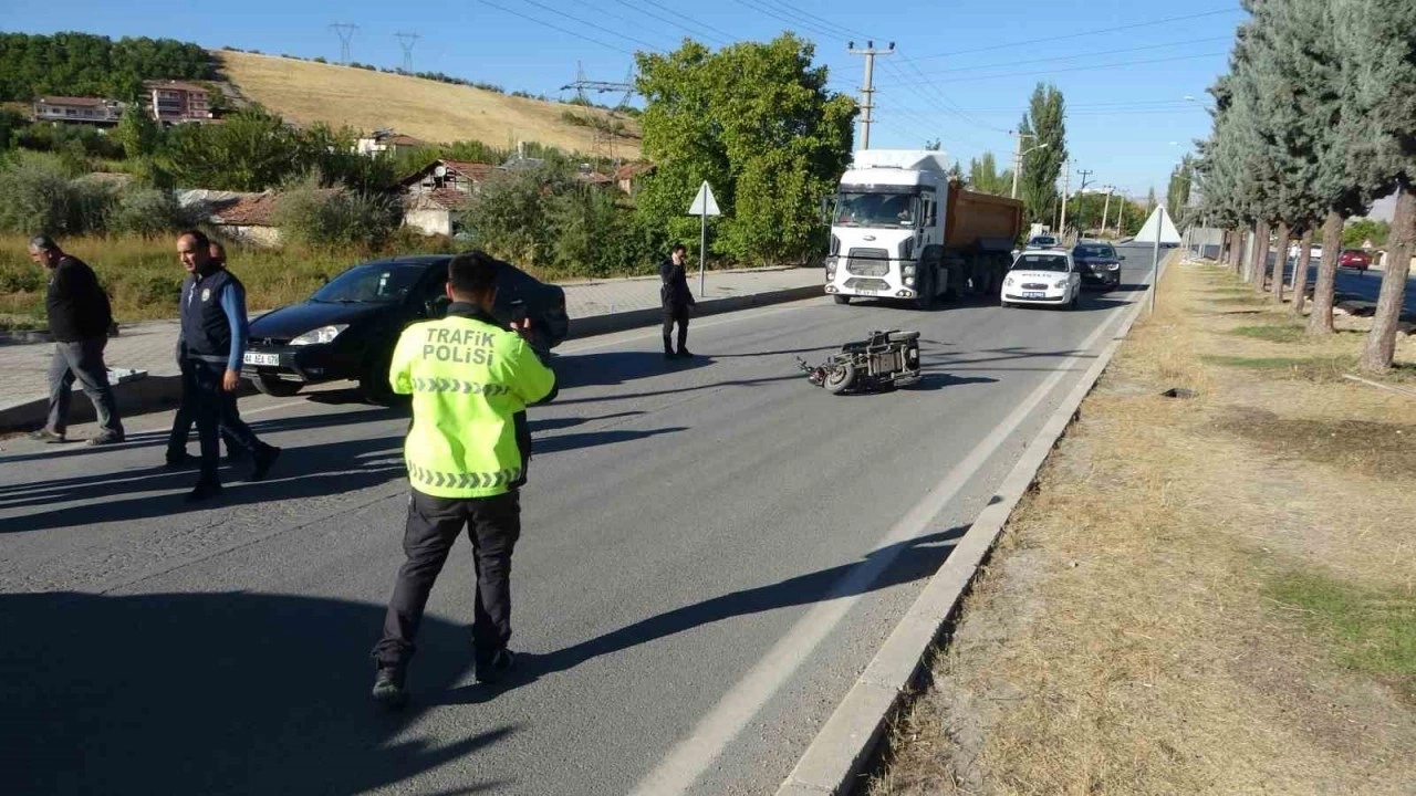 Malatya’da Otomobil Ve Elektrikli Bisikletin Kazası: 1 Yaralı