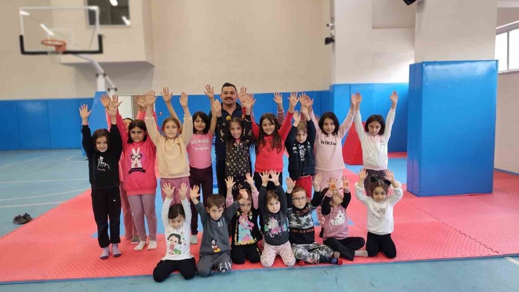 Çocuklar Jimnastikle Dijital Bağımlılıktan Arınıyor