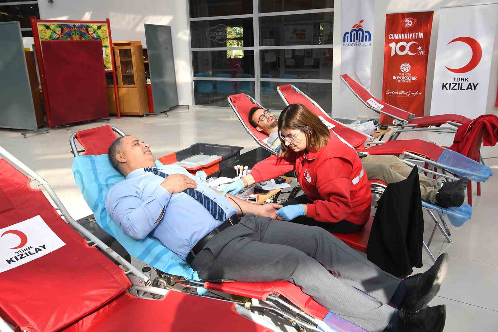 Malatya’da Kan Bağışı Kampanyası