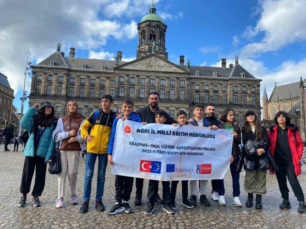 Ağrı’da Erasmus Projesi Kapsamında 76 Kişi Avrupa Yolcusu
