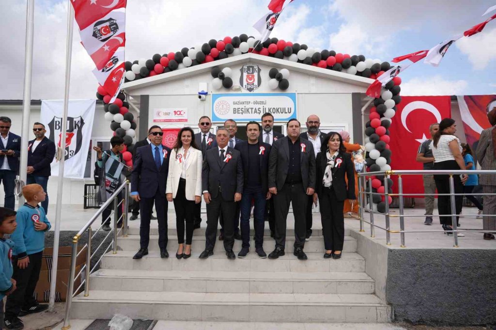 Beşiktaş İlkokulu’nun Açılış Töreni Yapıldı