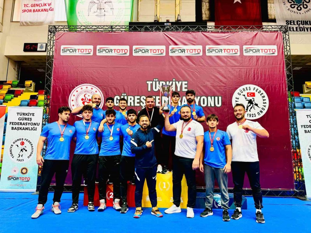 Üzümlü Belediyespor Güreş Takımı 1. Lige Çıktı
