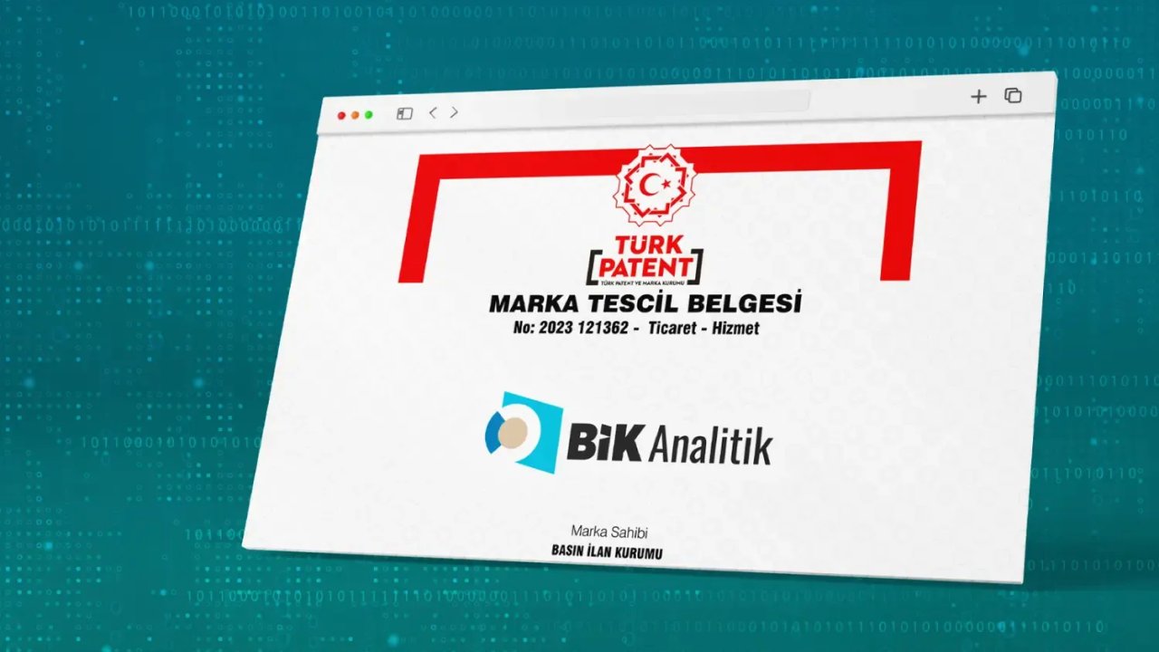 BİK Analitik Marka Olarak Tescillendi