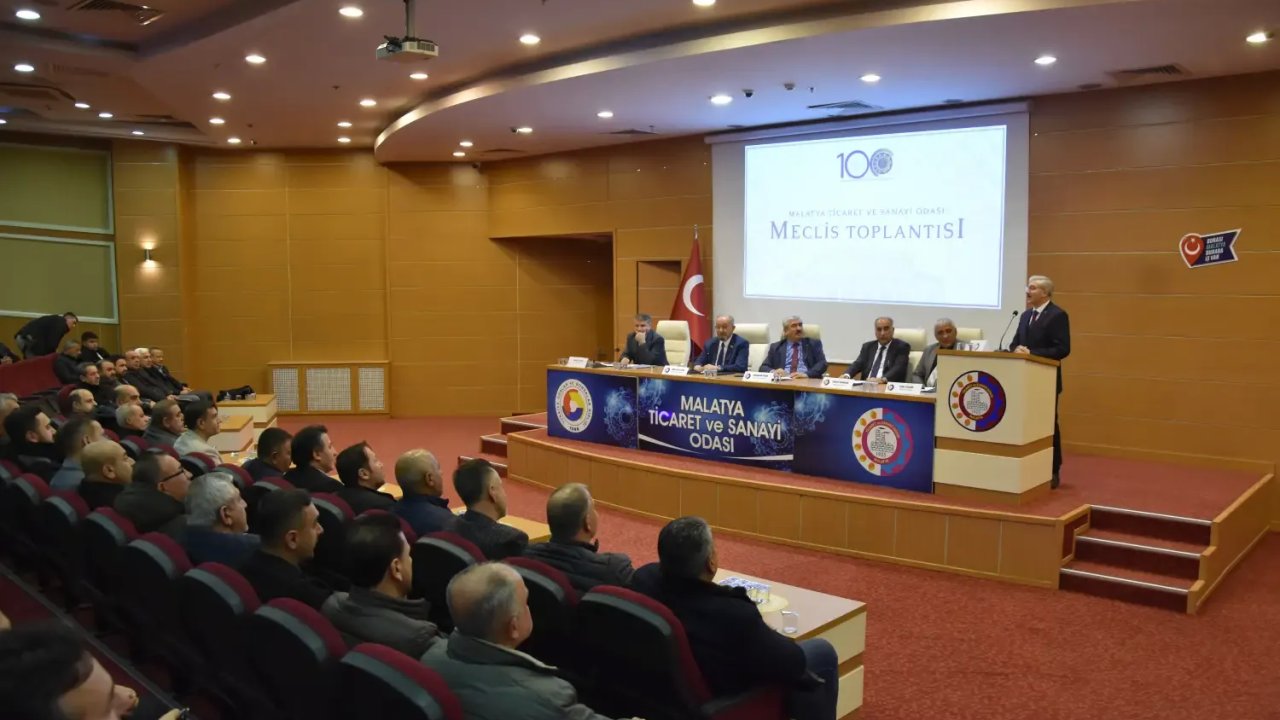 Malatya TSO'da 2024 İlk Toplantı, Emniyet Müdürü Konuğumuz