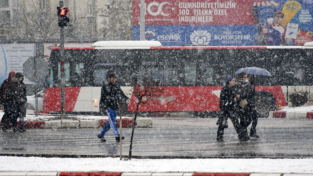 Malatya'da Kar Yağışı Beklentisi Artıyor!