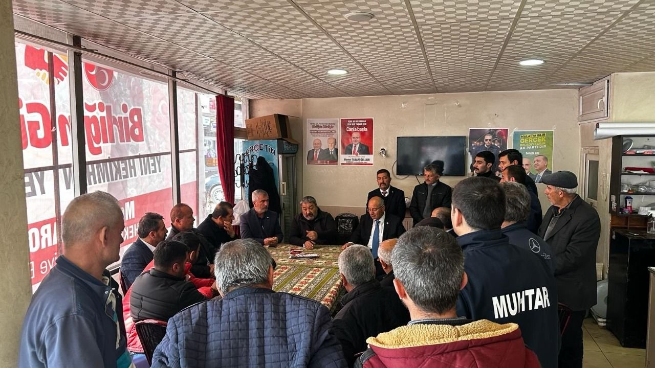 MHP Malatya Milletvekili Mehmet Fendoğlu Saha Çalışmalarını Sürdürüyor