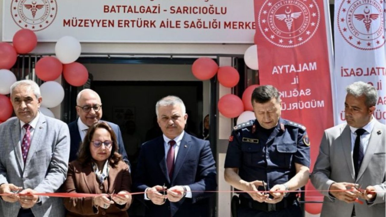 Müzeyyen Ertürk Aile Sağlığı Merkezi Sarıcıoğlu Mahallesi’nde Hizmete Açıldı