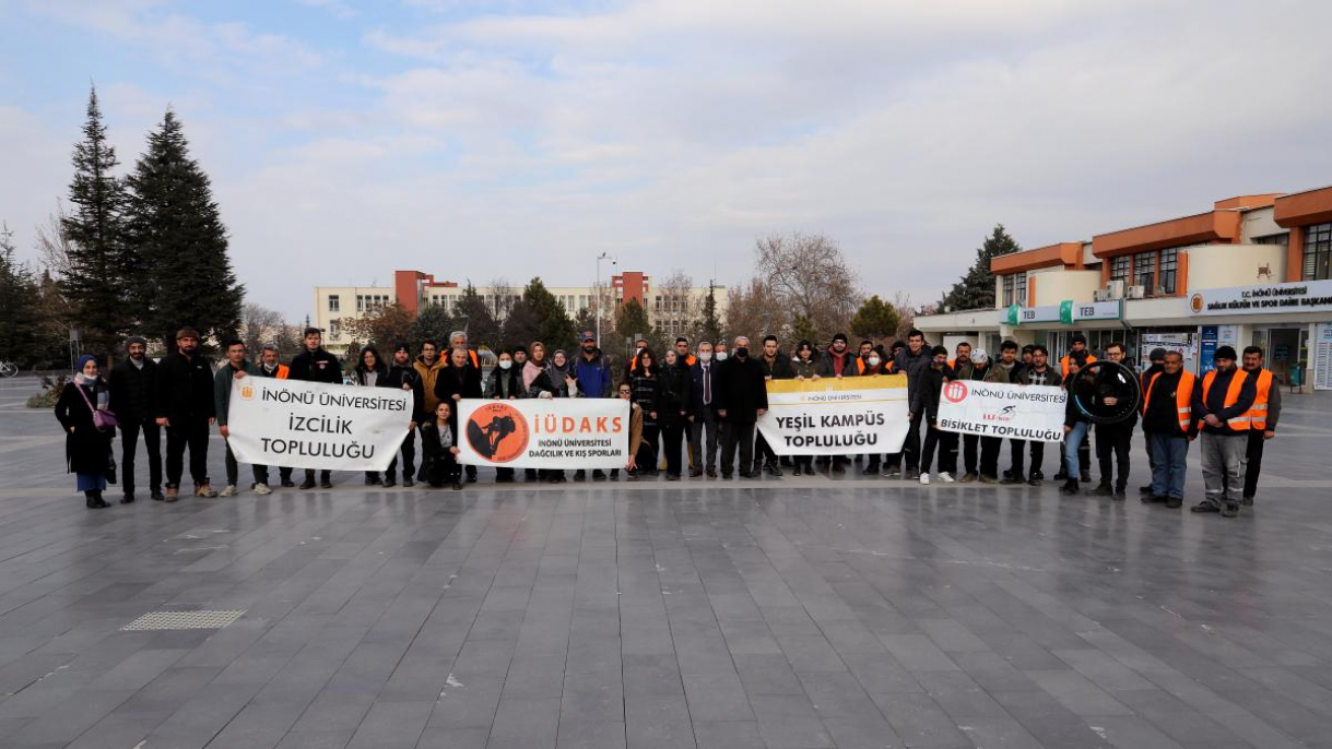 İnönü Üniversitesi Atık Toplama etkinliği düzenlendi