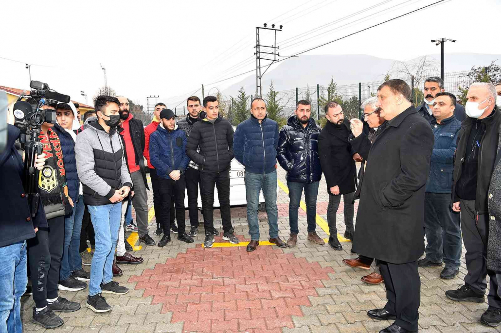 Başkan Gürkan’dan Yeni Malatyaspor’a destek ziyareti