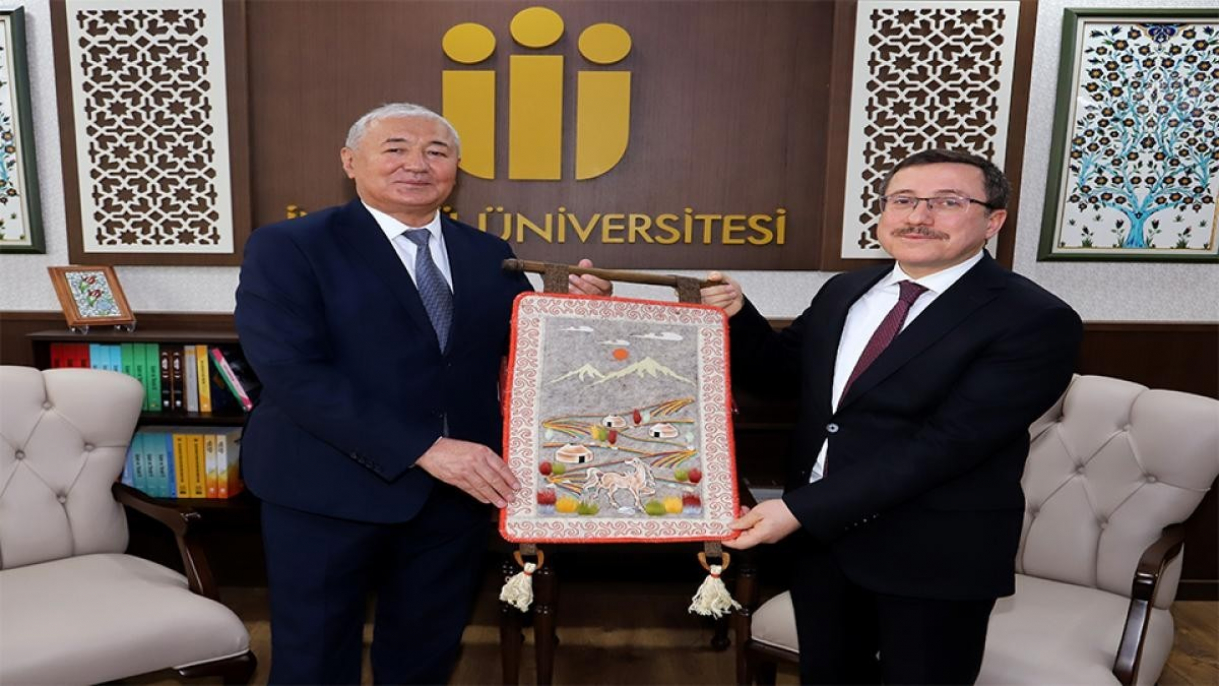 Kırgızistan üniversiteleriyle iş birliği