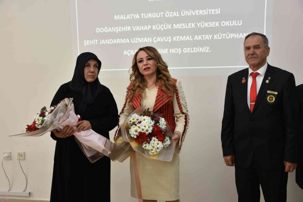 MTÜ’de Şehit Aktay Kütüphanesi törenle açıldı